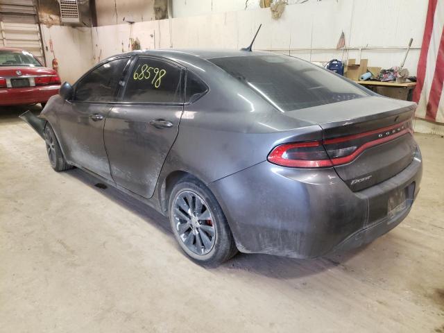 1C3CDFDH2FD182228 - 2015 DODGE DART SE AE CHARCOAL photo 3