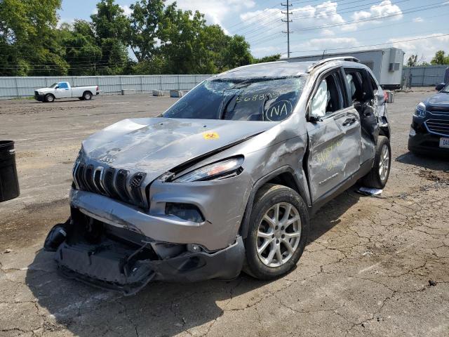 1C4PJLCB5HW650168 - 2017 JEEP CHEROKEE L BLUE photo 2