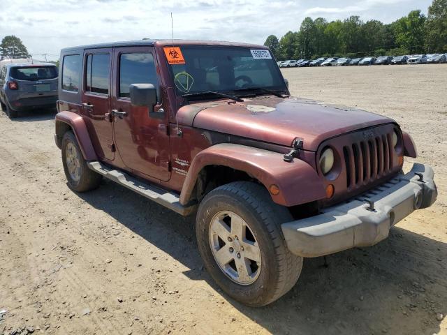 1J4GA59147L192028 - 2007 JEEP WRANGLER S MAROON photo 1