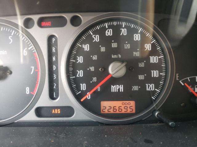 4S2CE58X724611933 - 2002 ISUZU AXIOM XS Ağ foto 8