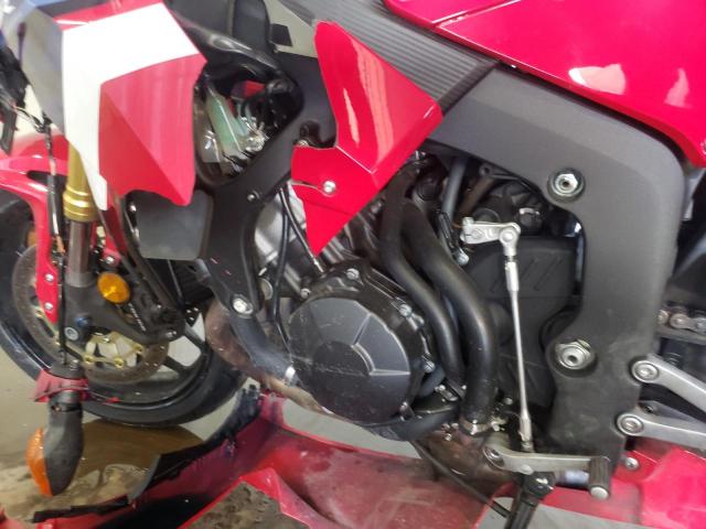 JH2PC40J4MK700823 - 2021 HONDA CBR600 RA RED photo 7