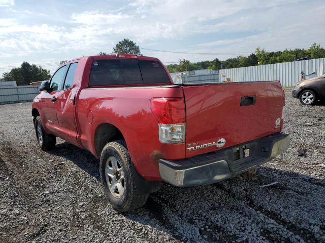 5TFUY5F18BX189983 - 2011 TOYOTA TUNDRA DOU RED photo 3