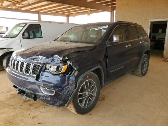 1C4RJEBG9HC868522 - 2017 JEEP GRAND CHER BLUE photo 2