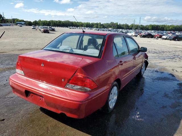 JA3AJ26E12U008442 - 2002 MITSUBISHI LANCER ES RED photo 4