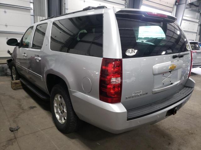 1GNSKJE74ER132400 - 2014 CHEVROLET SUBURBAN K SILVER photo 3