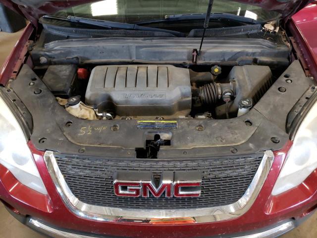 1GKEV33728J166385 - 2008 GMC ACADIA MAROON photo 7