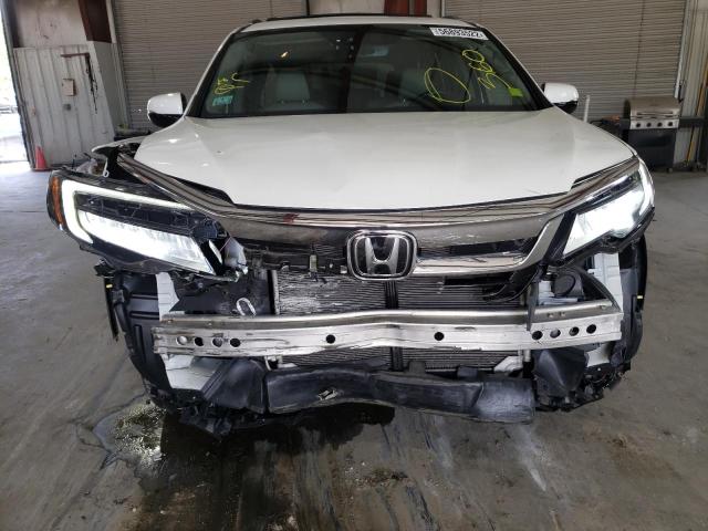 5FNYF6H09KB041272 - 2019 HONDA PILOT ELIT WHITE photo 9