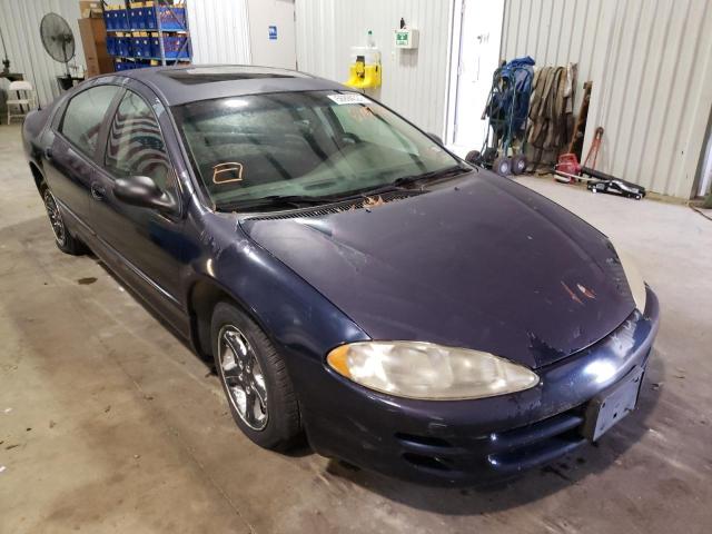 2B3AD46R84H678763 - 2004 DODGE INTREPID S BLUE photo 1