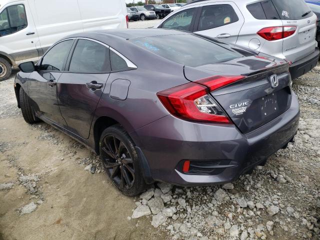 19XFC2F88KE025099 - 2019 HONDA CIVIC SPOR 灰色 照片 3