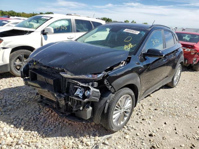 KM8K22AA0MU613073 - 2021 HYUNDAI KONA SEL BLACK photo 2