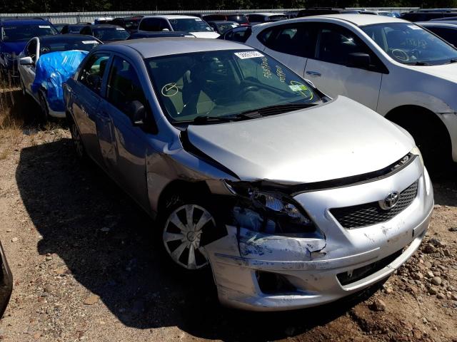 2T1BU40E99C009900 - 2009 TOYOTA COROLLA BA SILVER photo 1