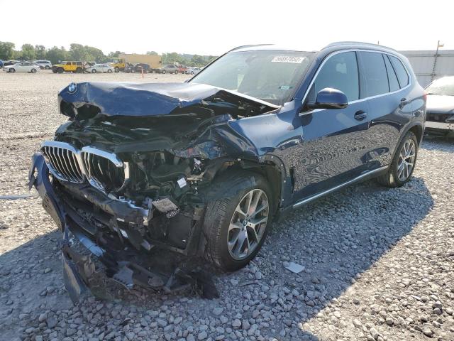 5UXCR6C02L9C65697 - 2020 BMW X5 XDRIVE4 蓝色 照片 2