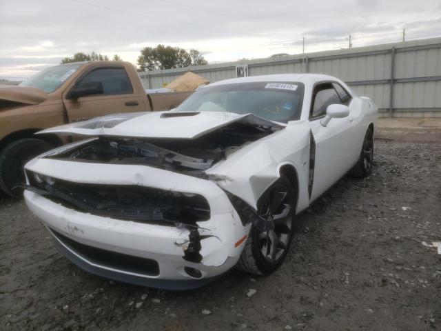 2C3CDZBT2GH289776 - 2016 DODGE CHALLENGER WHITE photo 2