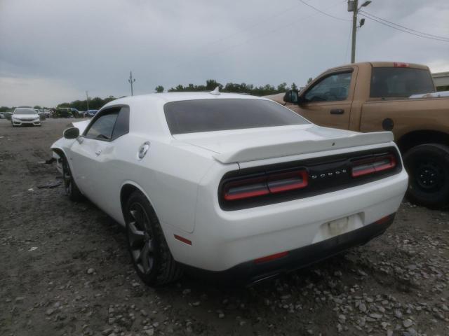 2C3CDZBT2GH289776 - 2016 DODGE CHALLENGER WHITE photo 3