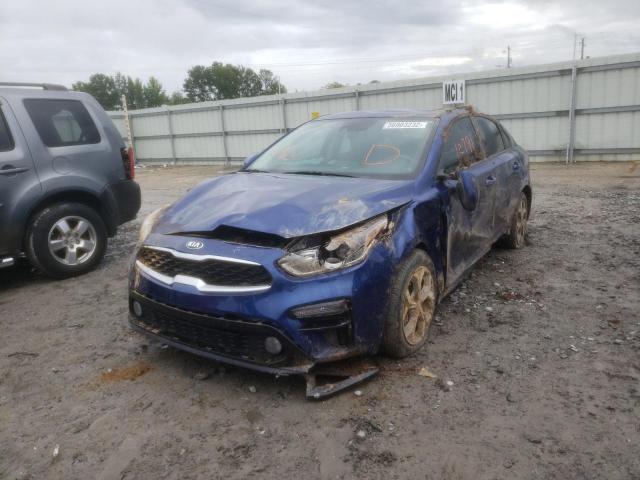 3KPF24AD5LE259690 - 2020 KIA FORTE FE BLUE photo 2