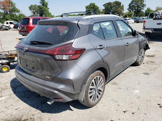 3N1CP5CVXNL475441 - 2022 NISSAN KICKS SV GRAY photo 4