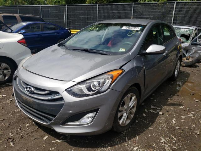 KMHD35LH8FU236075 - 2015 HYUNDAI ELANTRA GT GRAY photo 2