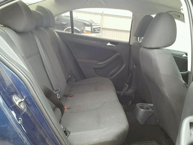 3VW2K7AJ1CM395209 - 2012 VOLKSWAGEN JETTA BASE 蓝色 照片 6