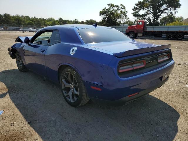 2C3CDZAG1JH260300 - 2018 DODGE CHALLENGER BLUE photo 3