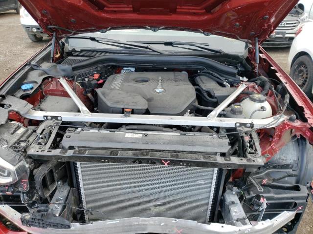 5UXUJ3C50KLG51980 - 2019 BMW X4 XDRIVE3 RED photo 7