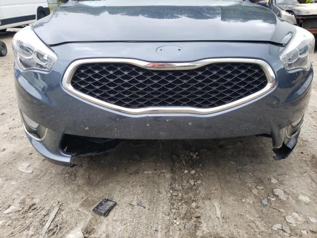 KNALN4D74E5123823 - 2014 KIA CADENZA PR BLUE photo 9