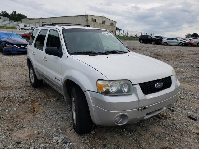 1FMCU95H56KB21054 - 2006 FORD ESCAPE HEV WHITE photo 1