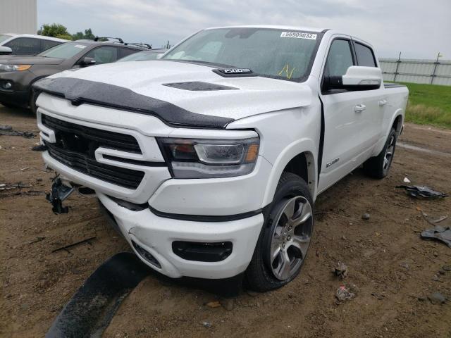 1C6SRFJT4NN223833 - 2022 RAM 1500 LARAM WHITE photo 2