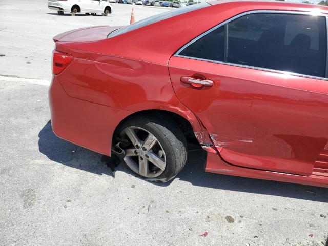 4T1BF1FK5CU548798 - 2012 TOYOTA CAMRY BASE RED photo 9