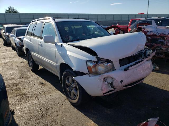 JTEDP21AX50069460 - 2005 TOYOTA HIGHLANDER WHITE photo 1