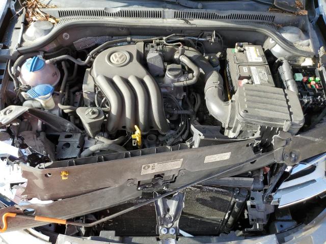 3VW2K7AJXEM354354 - 2014 VOLKSWAGEN JETTA BASE GRAY photo 7
