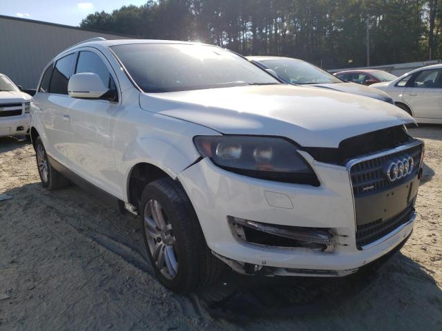 WA1AY74L39D001007 - 2009 AUDI Q7 3.6 QUA WHITE photo 1