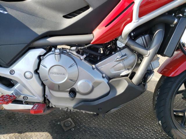 JH2RC6354DK100743 - 2013 HONDA NC700X RED photo 7