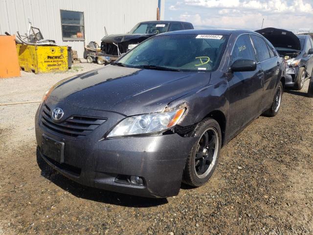 4T1BE46K27U150474 - 2007 TOYOTA CAMRY NEW CHARCOAL photo 2