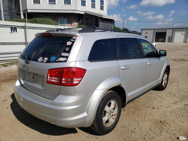 3D4GG47B79T166611 - 2009 DODGE JOURNEY SILVER photo 4