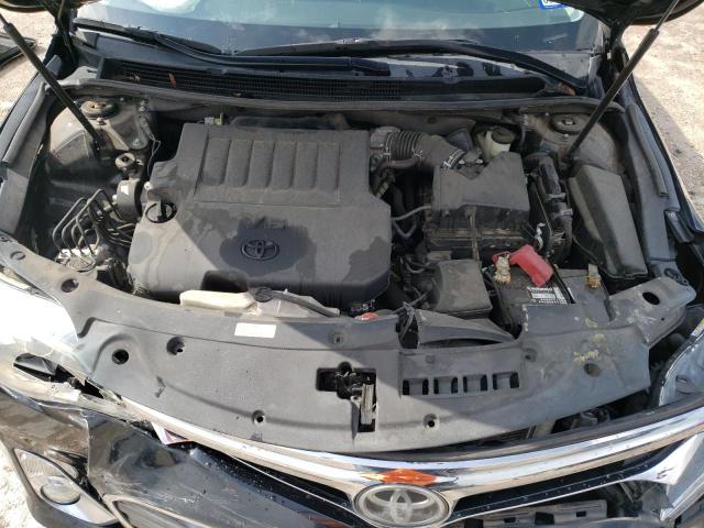 4T1BK1EB8FU186046 - 2015 TOYOTA AVALON XLE BLACK photo 7