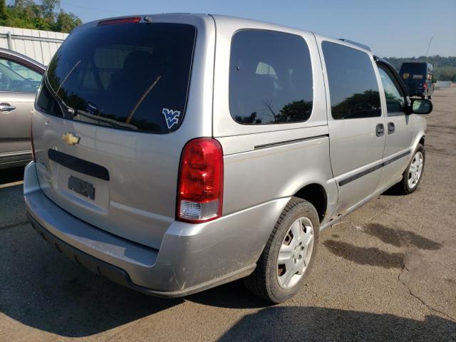 1GNDV23L36D114779 - 2006 CHEVROLET UPLANDER L SILVER photo 4