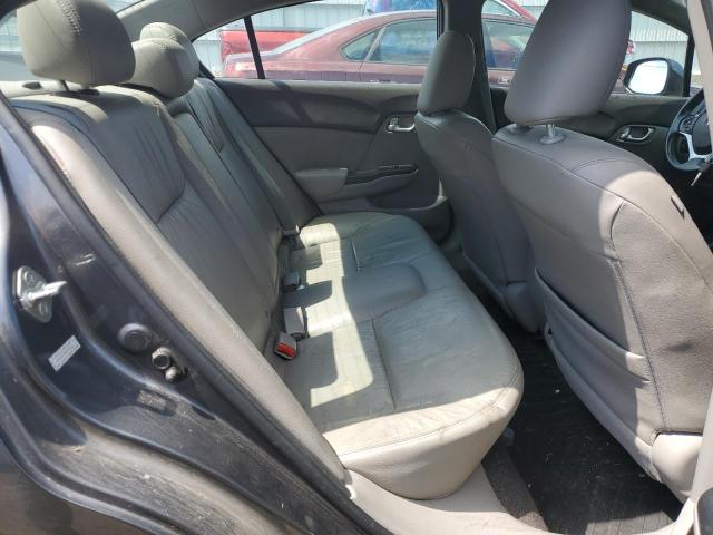 2HGFB2F98CH528313 - 2012 HONDA CIVIC EXL فحمي صورة 6