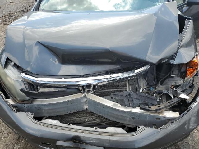2HGFB2F98CH528313 - 2012 HONDA CIVIC EXL فحمي صورة 7