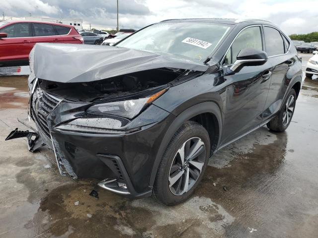 JTJGARBZ0M2181264 - 2021 LEXUS NX 300 BAS CHARCOAL photo 2