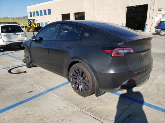 5YJYGDEF9MF252145 - 2021 TESLA MODEL Y أسود صورة 3