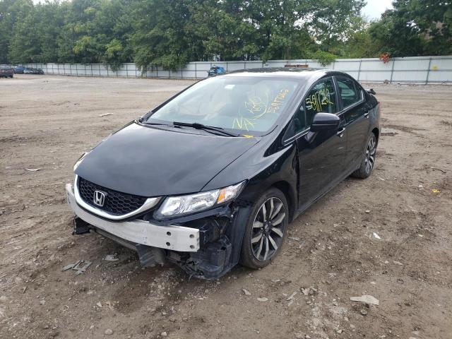 19XFB2F94FE259273 - 2015 HONDA CIVIC EXL Boz foto 2