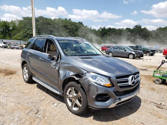 4JGDA5HB3JB064553 - 2018 MERCEDES-BENZ GLE 350 4M GRAY photo 1