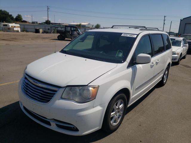 2C4RC1BG0DR657746 - 2013 CHRYSLER TOWN & COU თეთრი ფოტო 2