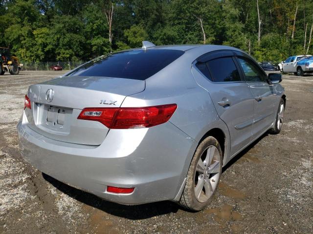 19VDE1F37EE000594 - 2014 ACURA ILX 20 SILVER photo 4