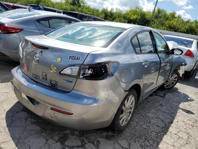 JM1BL1W78C1680612 - 2012 MAZDA 3 I SILVER photo 4