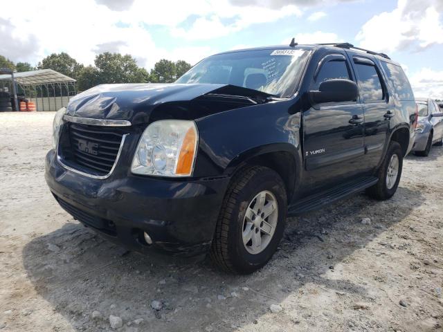 1GKFC13J87R120702 - 2007 GMC TAHOE BLACK photo 2