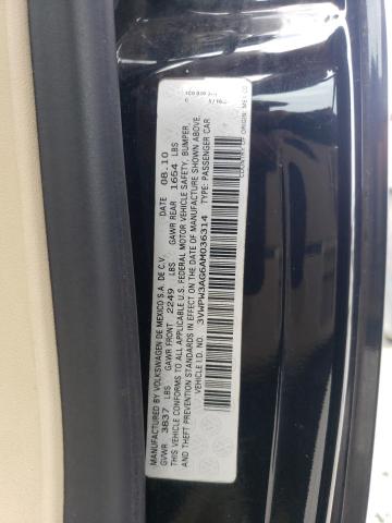 3VWPW3AG6AM036314 - 2010 VOLKSWAGEN NEW BEETLE 黑色 照片 10