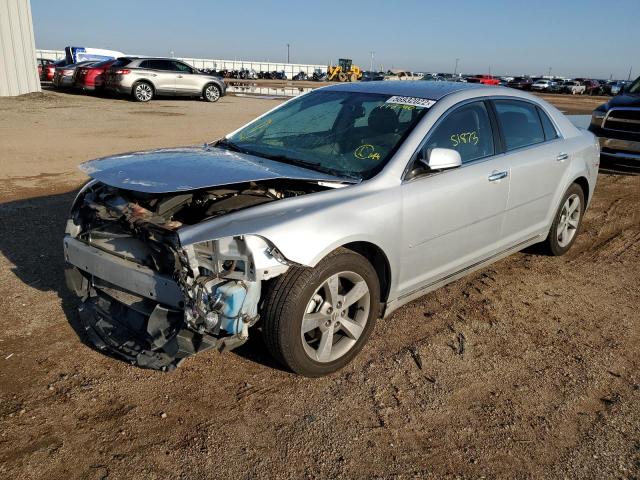 1G1ZC5E09CF118790 - 2012 CHEVROLET MALIBU 1LT ვერცხლისფერი ფოტო 2