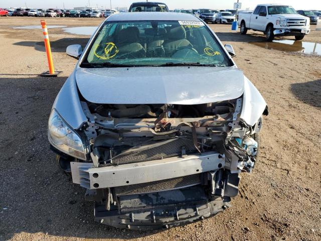 1G1ZC5E09CF118790 - 2012 CHEVROLET MALIBU 1LT ვერცხლისფერი ფოტო 9