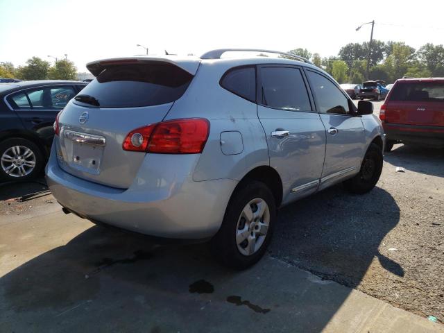 JN8AS5MT4EW101454 - 2014 NISSAN ROGUE SELE BLUE photo 4